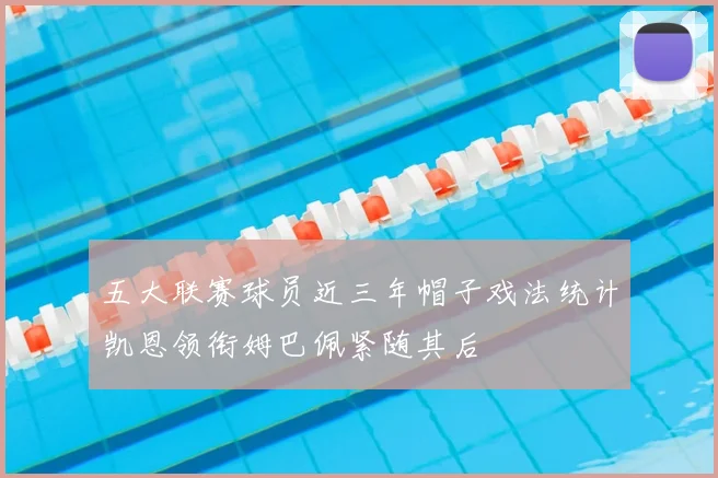 五大联赛球员近三年帽子戏法统计凯恩领衔姆巴佩紧随其后