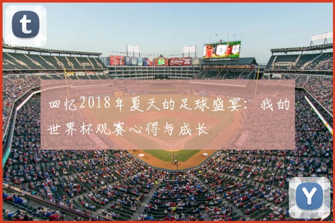 回忆2018年夏天的足球盛宴：我的世界杯观赛心得与成长