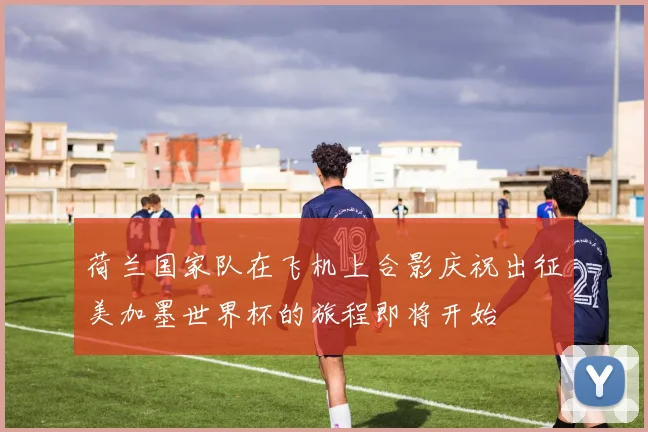 荷兰国家队在飞机上合影庆祝出征美加墨世界杯的旅程即将开始